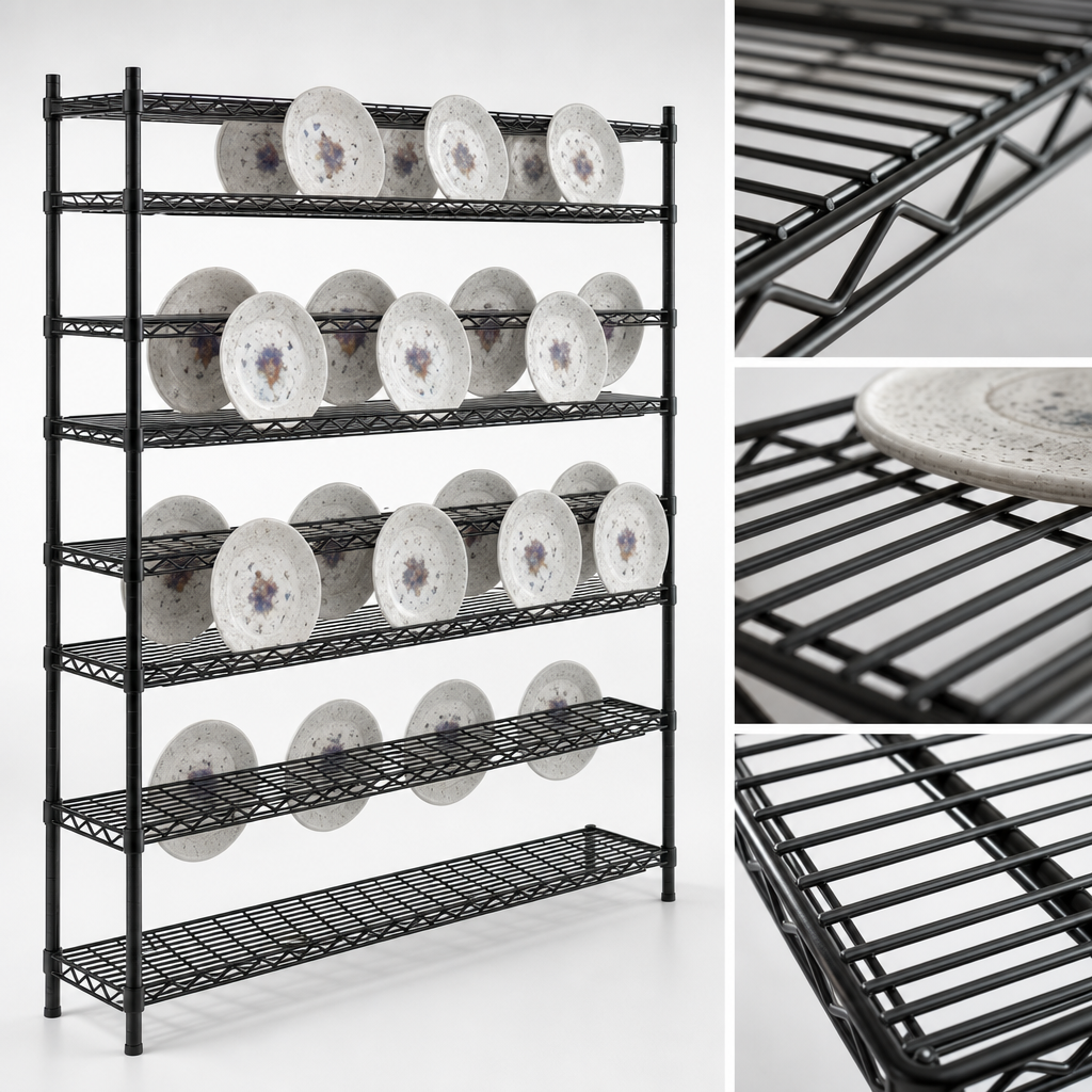 Reverse Mat Wire Shelf