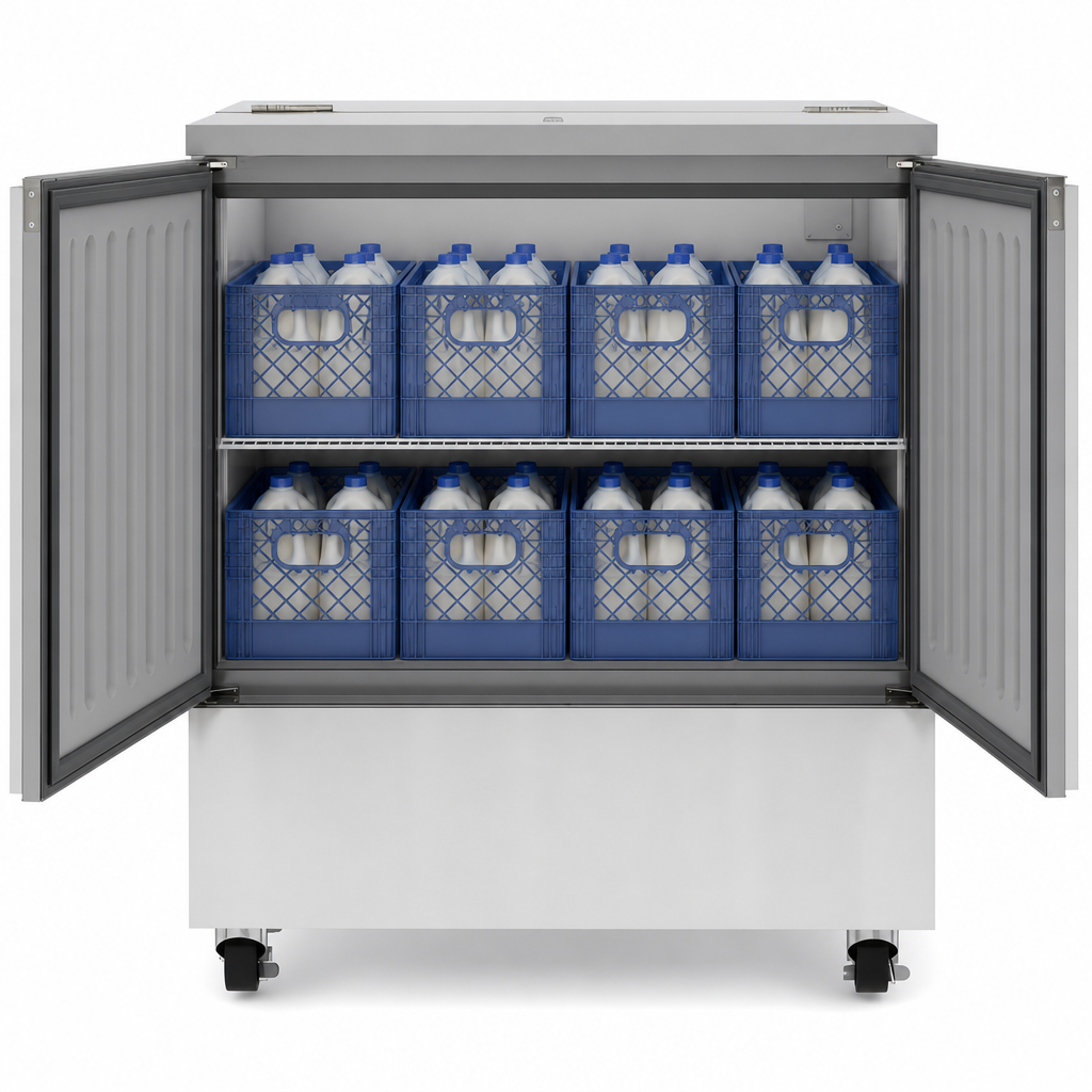 8-Crate Capacity