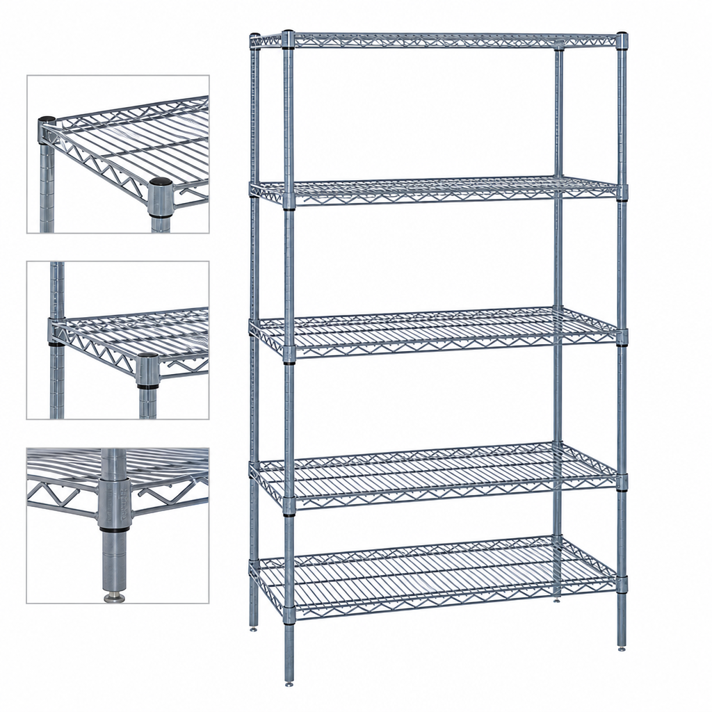 Five Wire Shelves