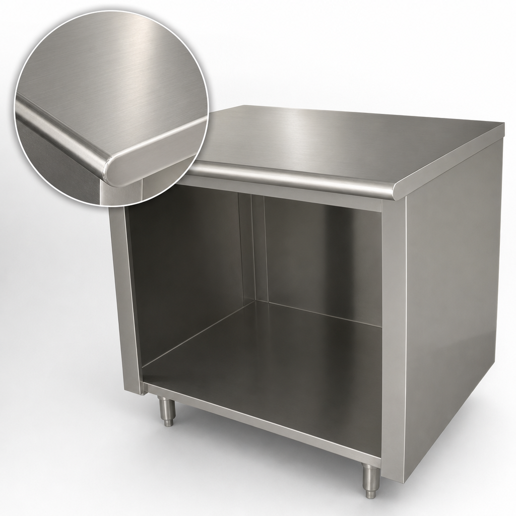 16-Gauge 304 Stainless Steel Top