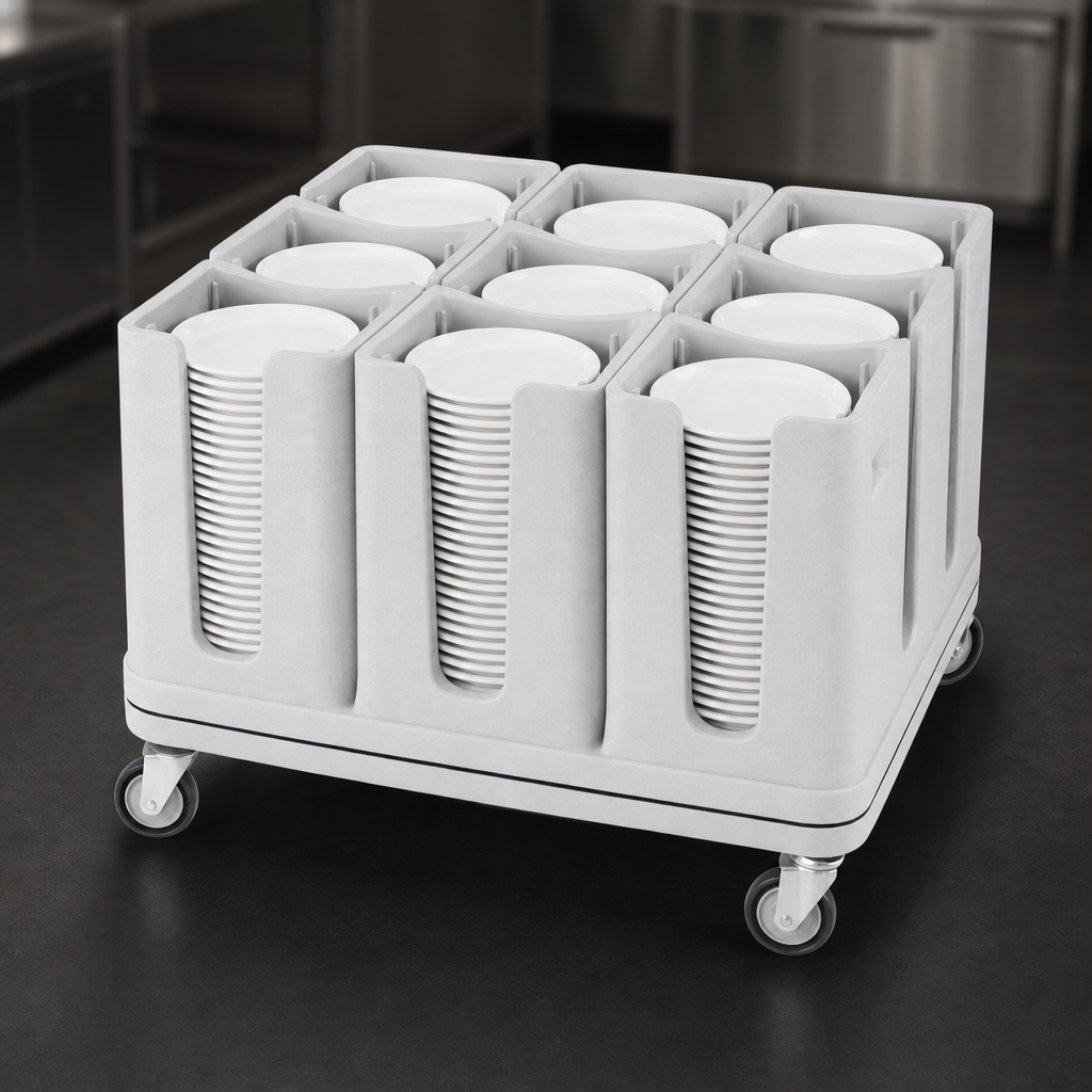 9-Column Dish Capacity