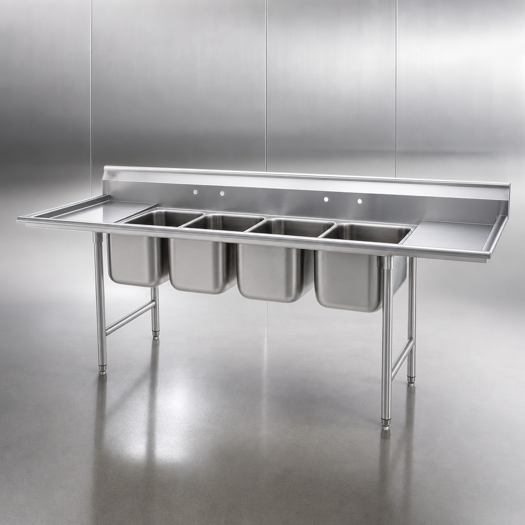 Heavy Gauge Stainless Steel Construction