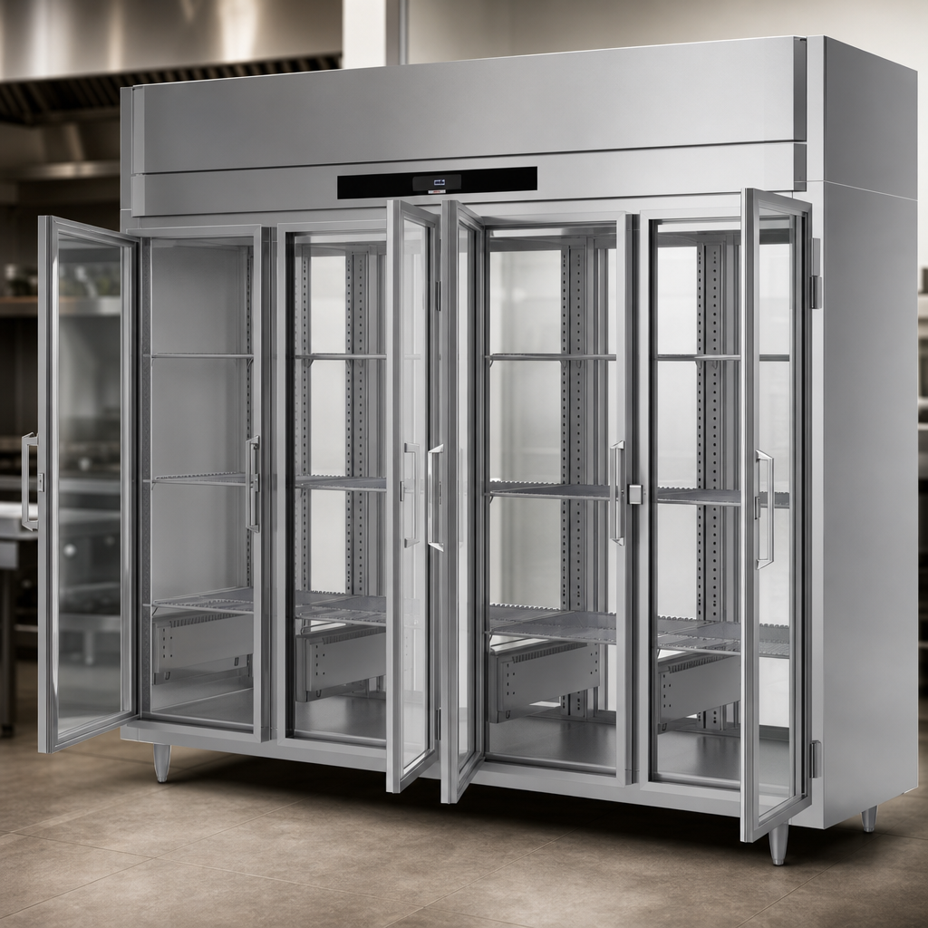 Extra-Wide Glass Doors