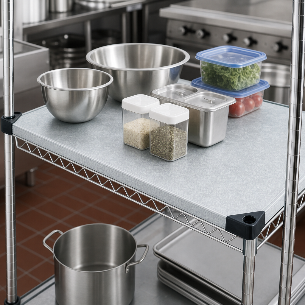 Solid Shelf Surface
