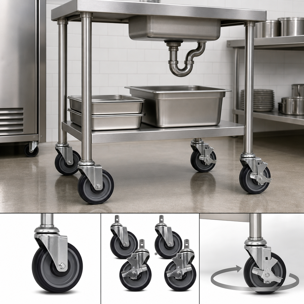 5-Inch Swivel Casters