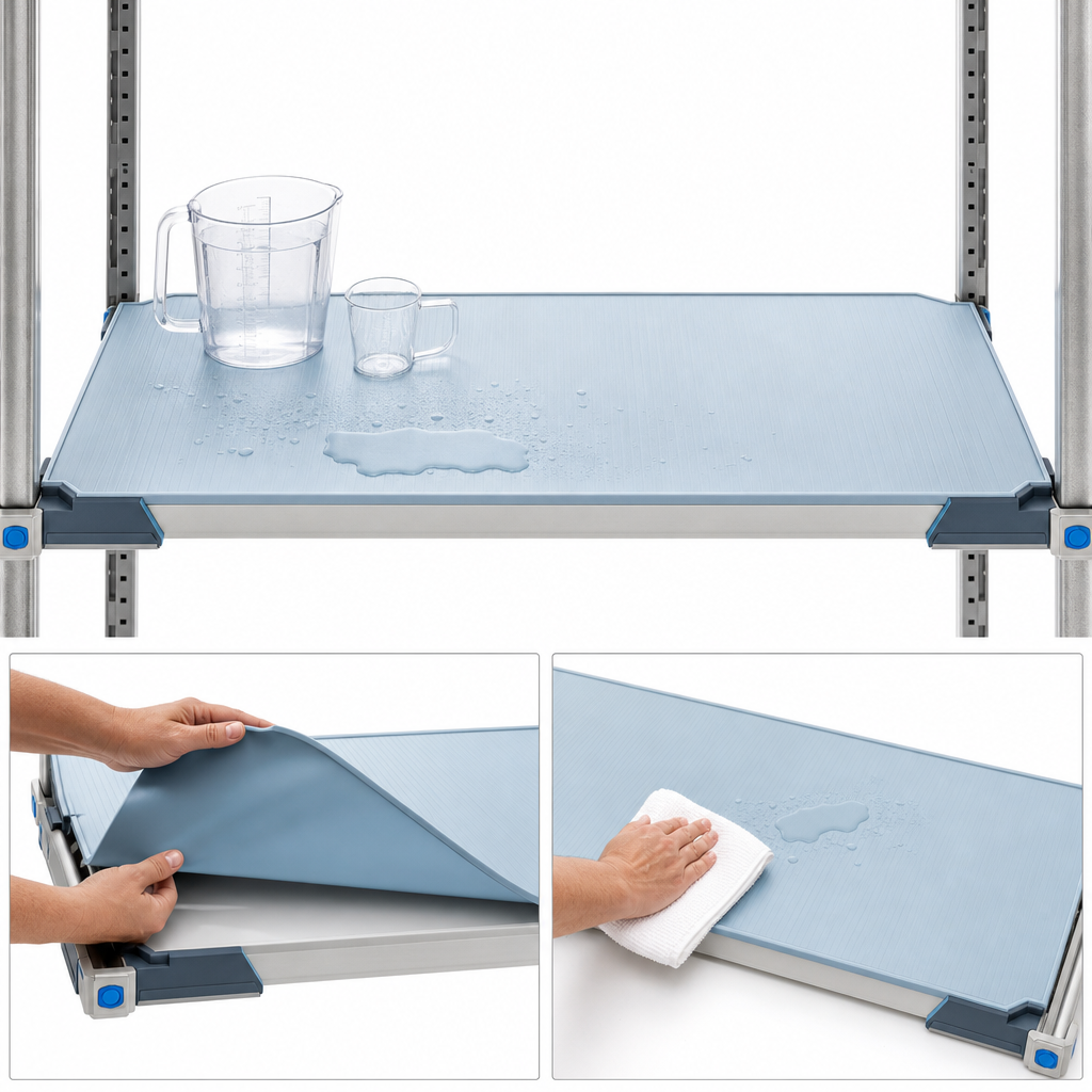 Solid One-Piece Shelf Mat