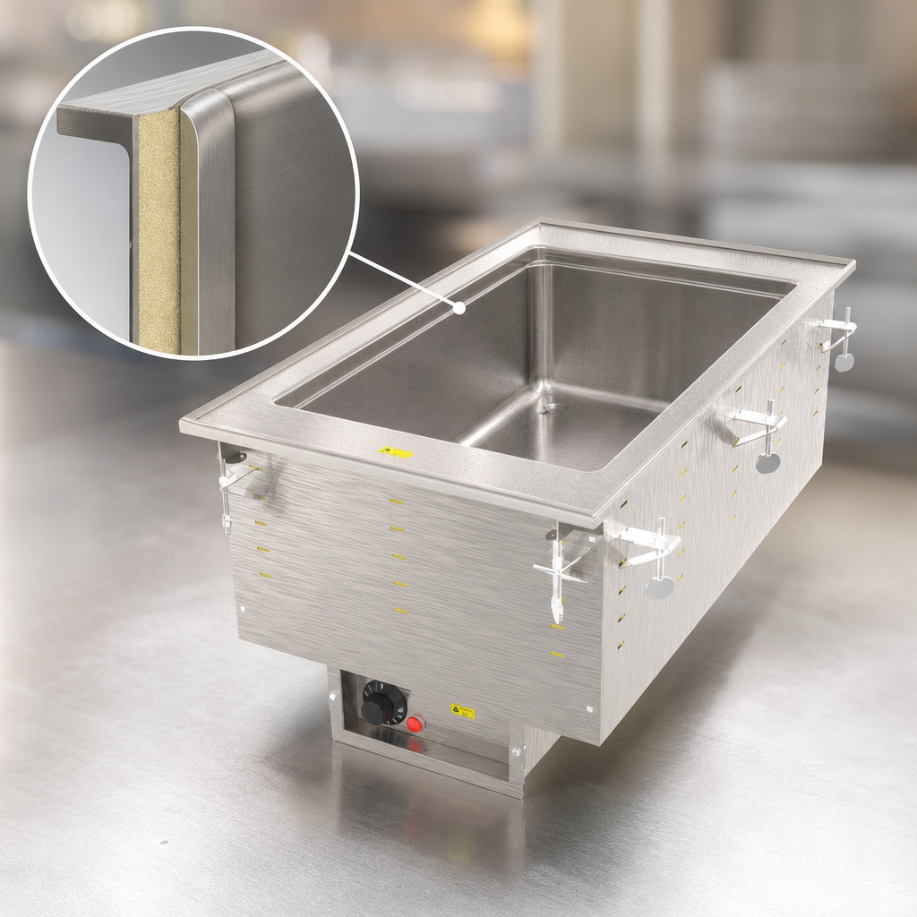 Insulated 316 Marine-Grade Stainless Steel Well