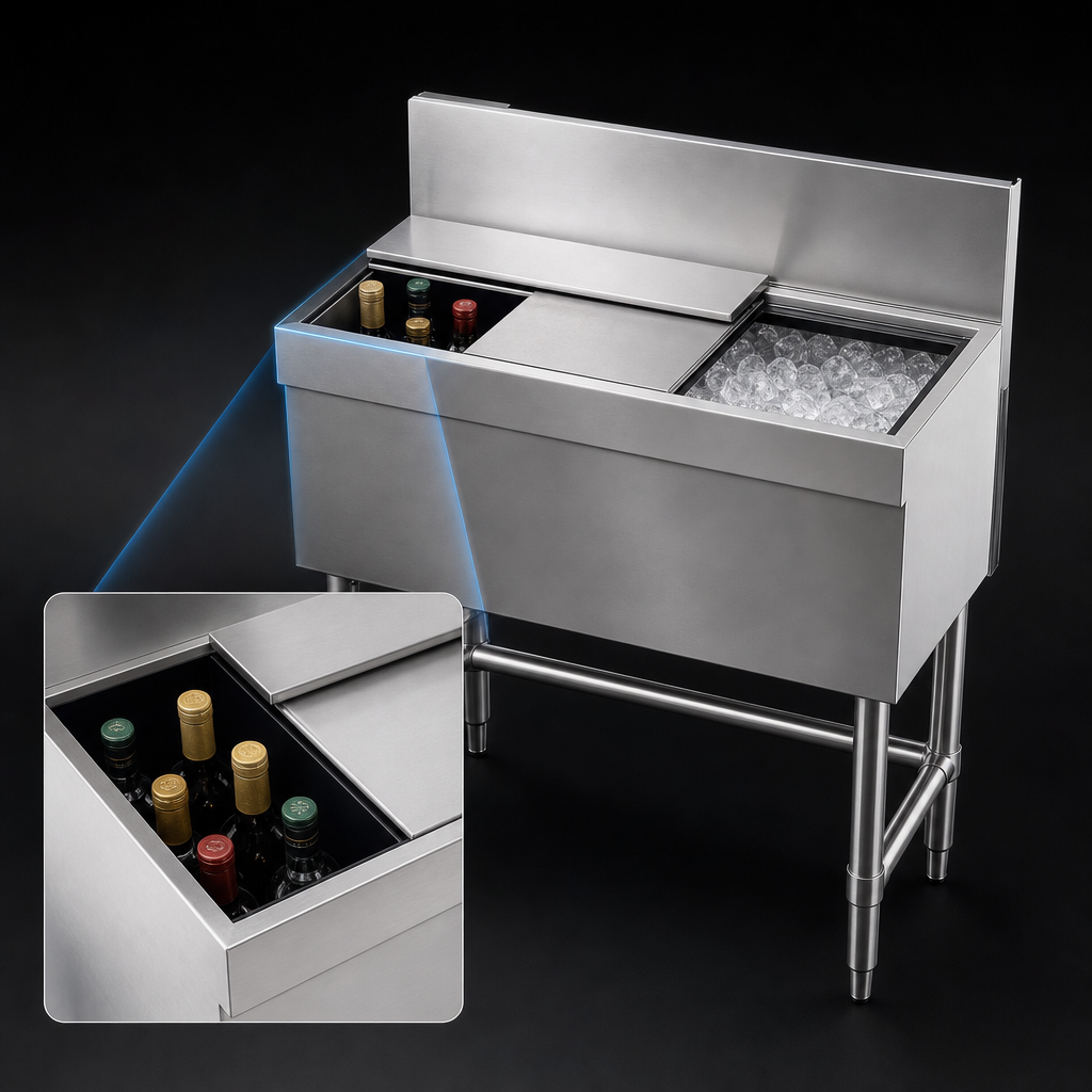 Left-Side Bottle Compartment