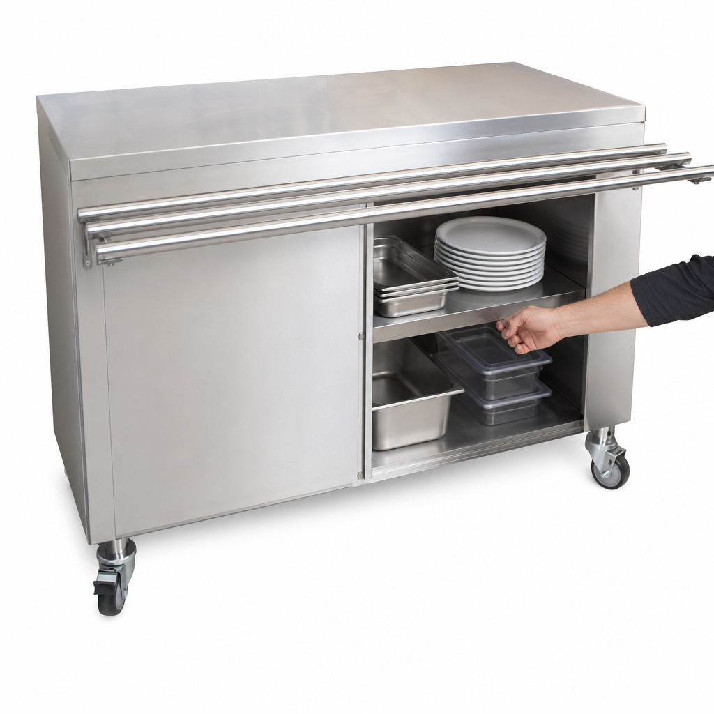 Sliding Door Cabinet Access