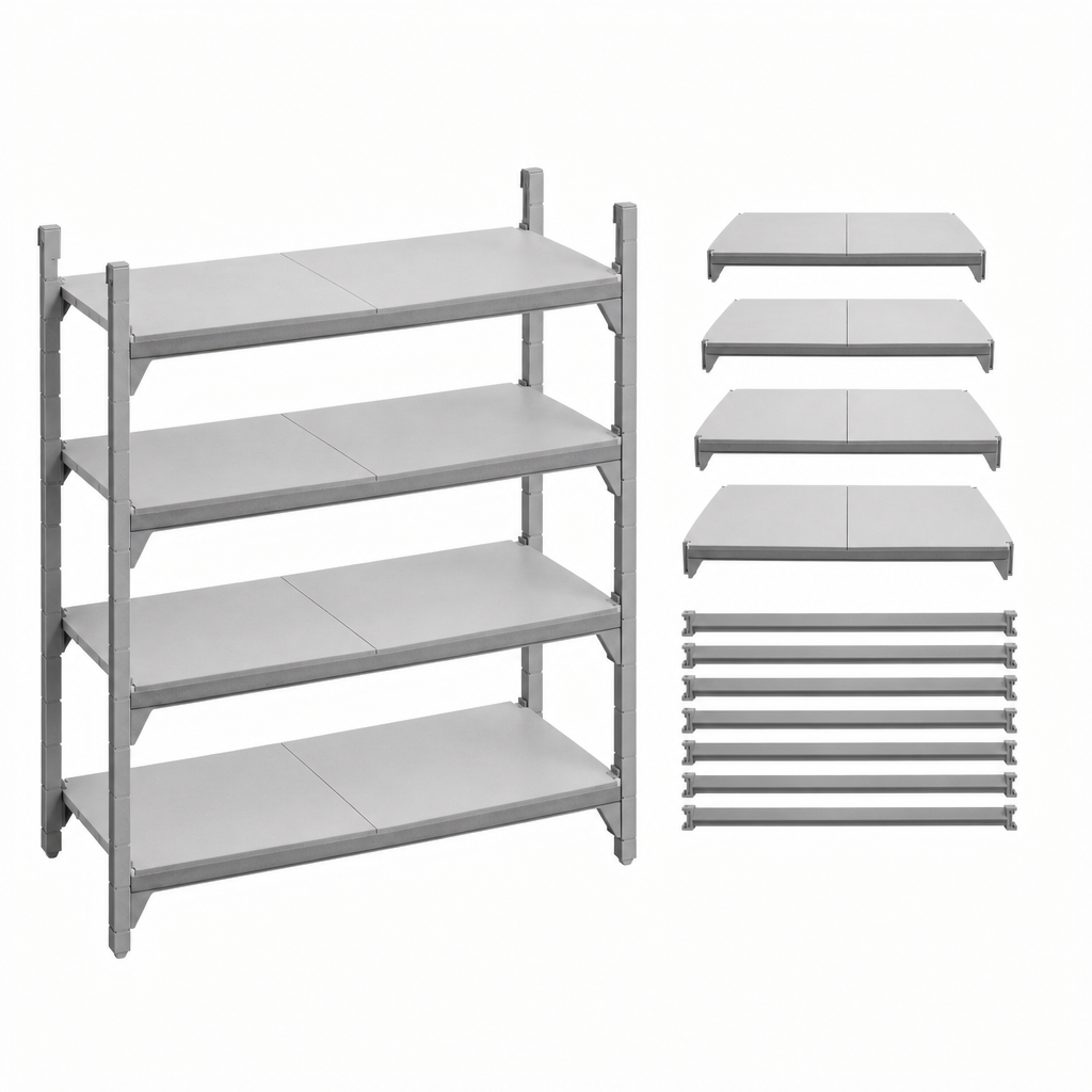 Four-Shelf Solid Kit