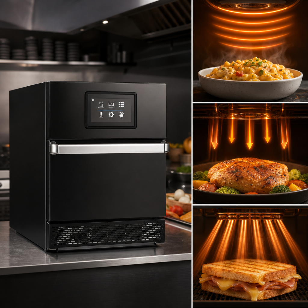 High-Speed Triple-Technology Cooking