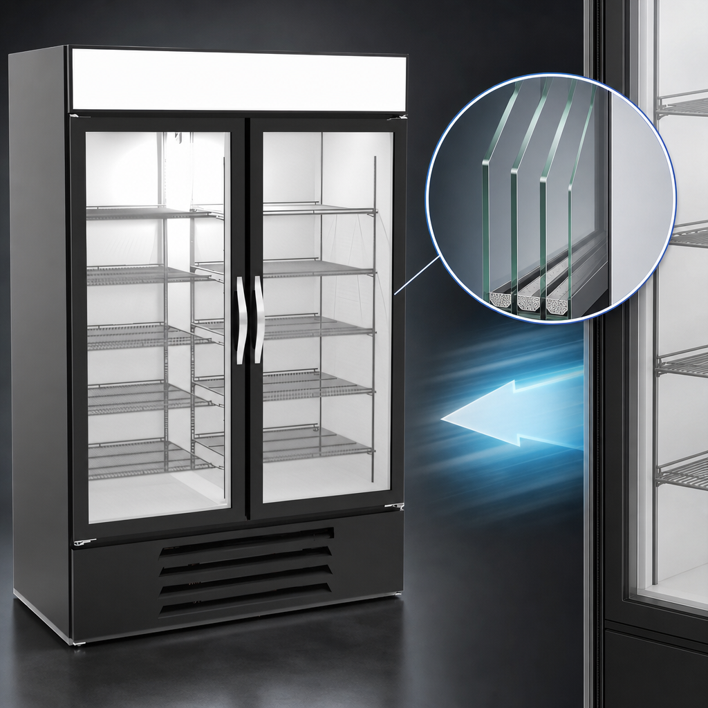 Triple-Pane Low-E Glass Doors