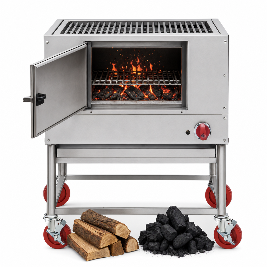 Wood or Charcoal Operation