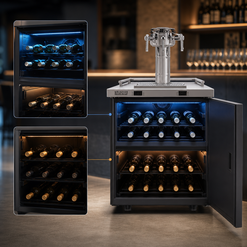 Dual Temperature Cabinet