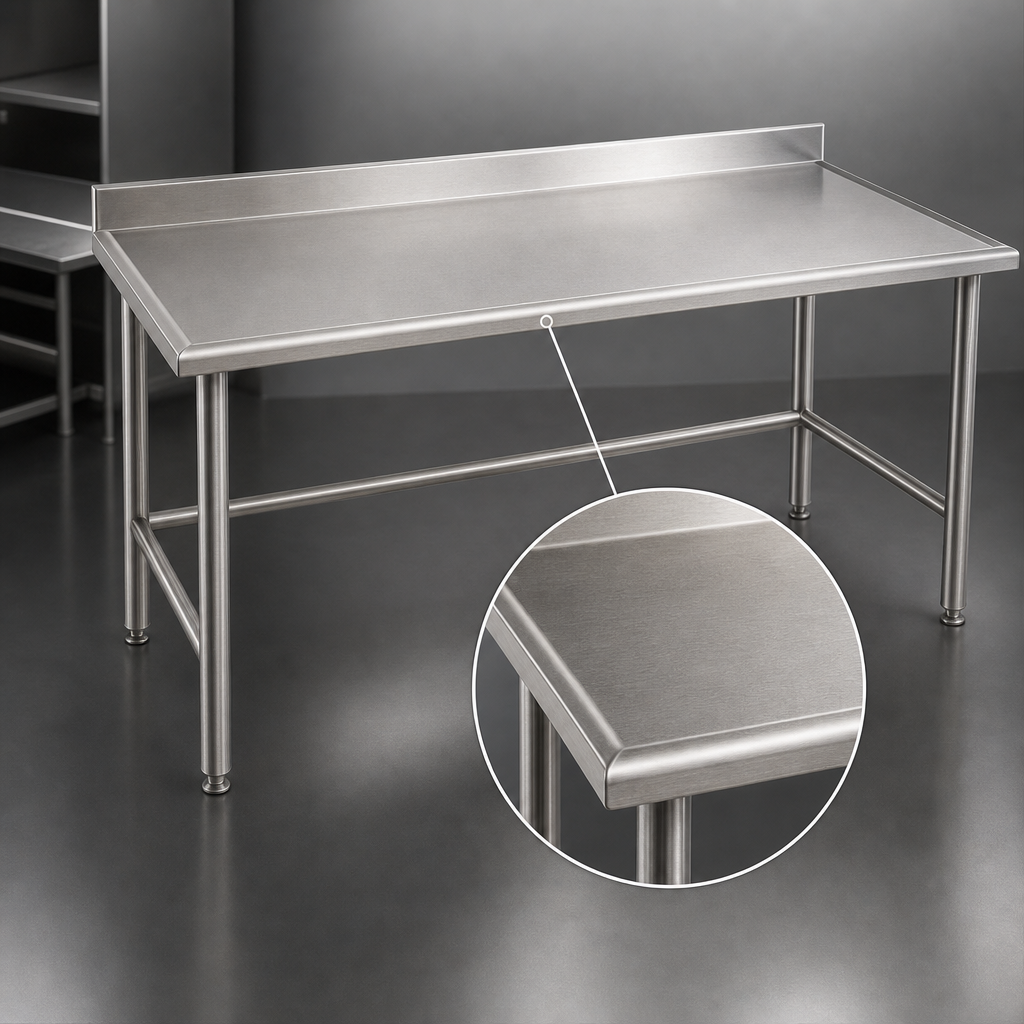 14-Gauge 300 Series Stainless Steel Top