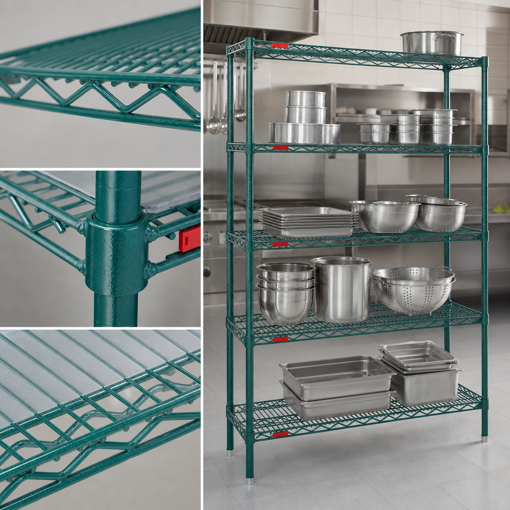 Patented QuadTruss® Shelves