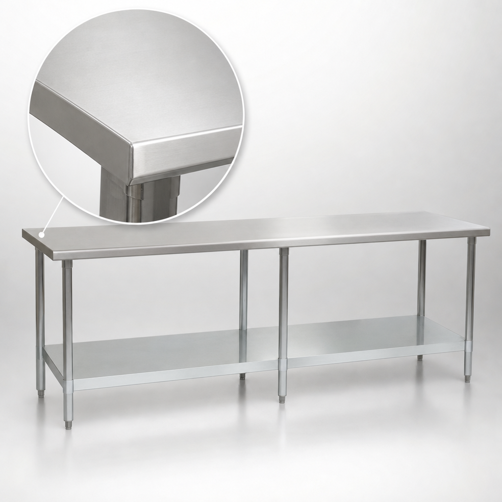 Heavy-Duty Stainless Steel Top