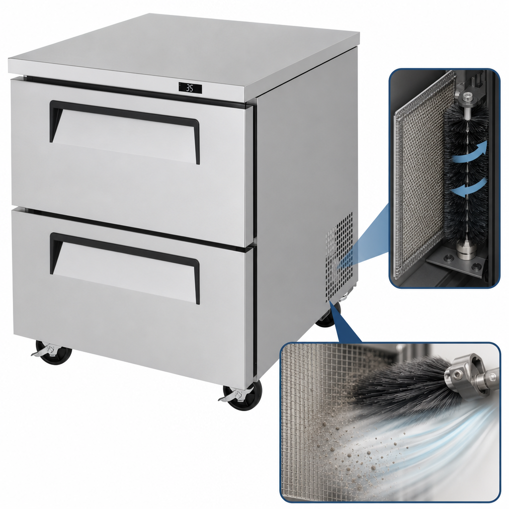 Self-Cleaning Condenser