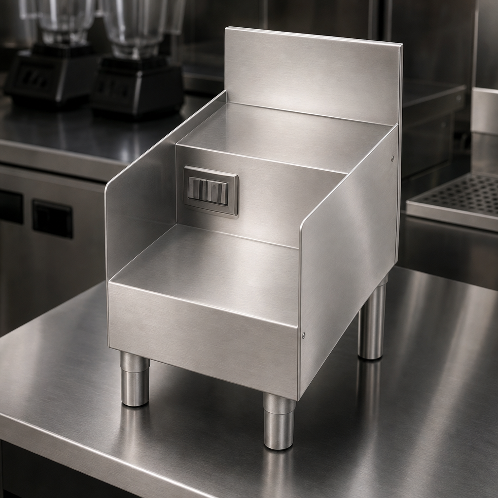 18-Gauge 304 Stainless Steel Construction