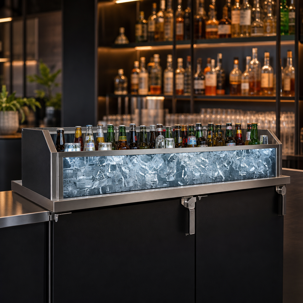 Back Bar Beverage Display