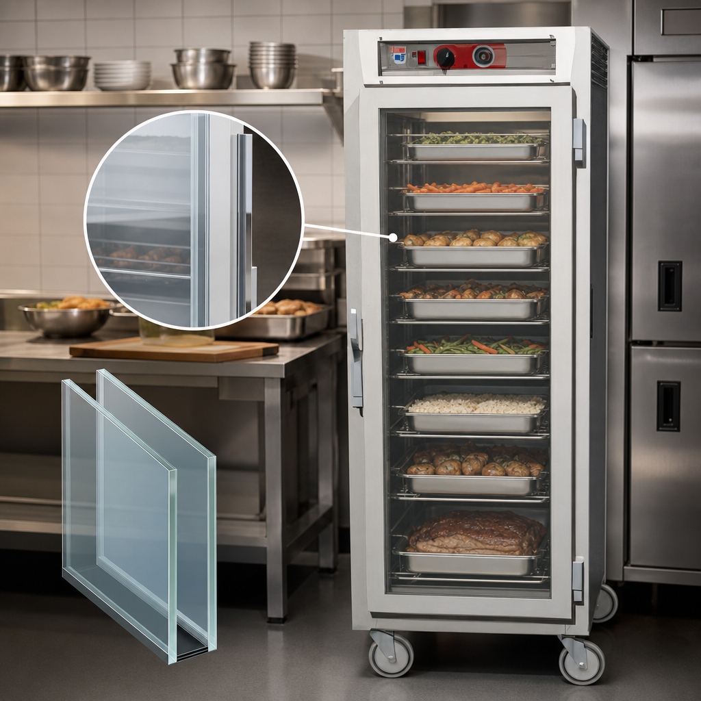 Double-Pane Tempered Glass Doors