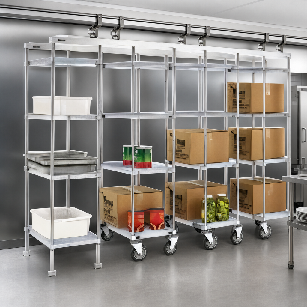 Overhead Track Storage System Kit