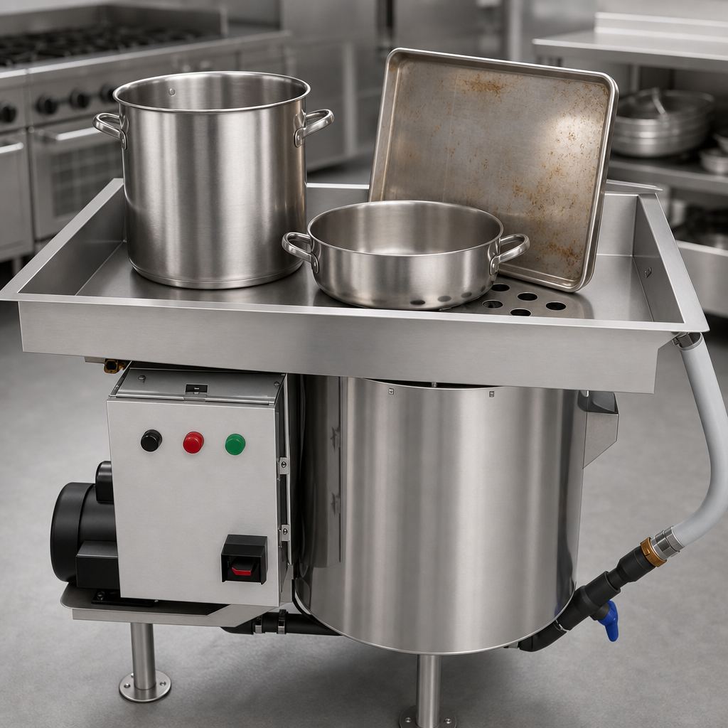 Pot/Pan Tray for Oversized Cookware