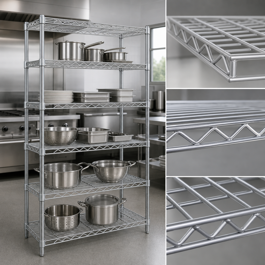 Patented QuadTruss Shelves