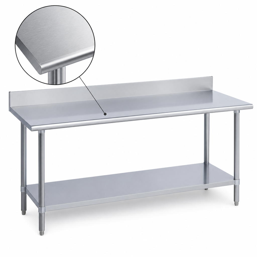 14-Gauge 300 Series Stainless Steel Top