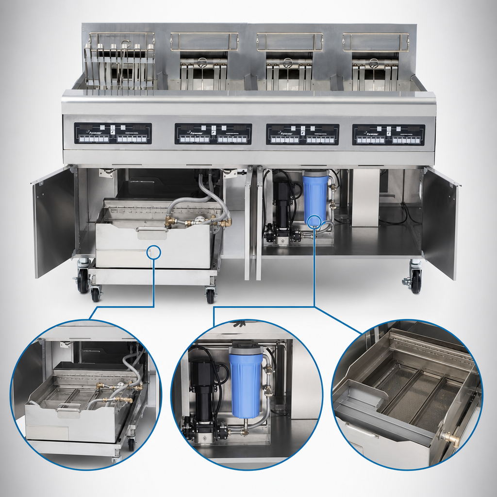 Built-In FootPrint Pro Filtration