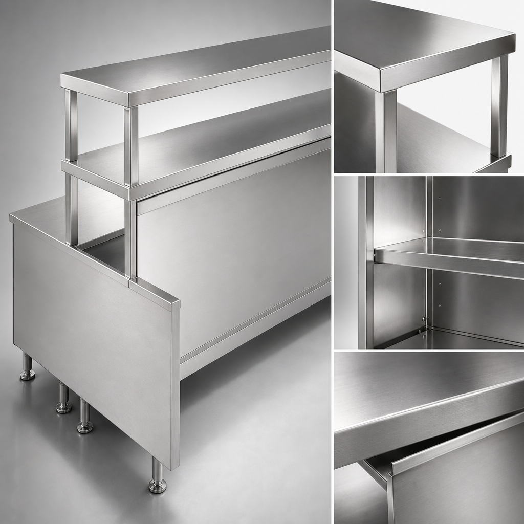 Heavy-Duty Stainless Steel Construction