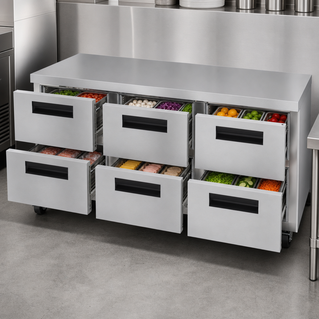 Six-Drawer Storage