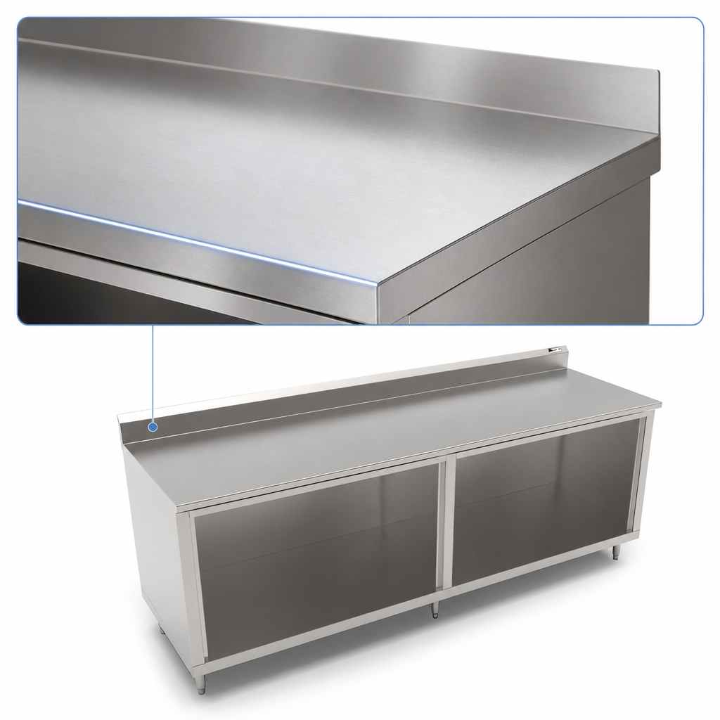 14-Gauge 300-Series Stainless Steel Top