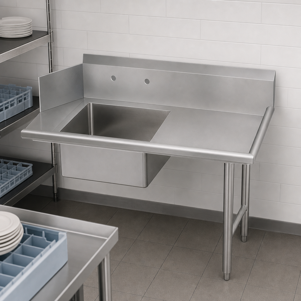 Straight Soiled Dishtable