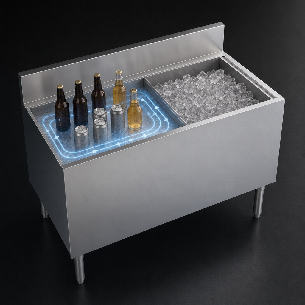 Built-In 10-Circuit Cold Plate