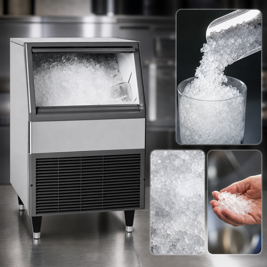 Micro Chewblet Ice Production