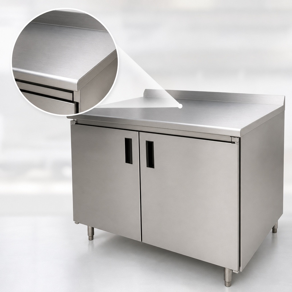14 Gauge 304 Stainless Steel Top