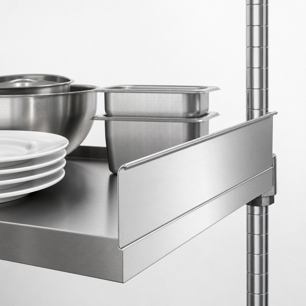 4-Inch Tall Shelf Ledge