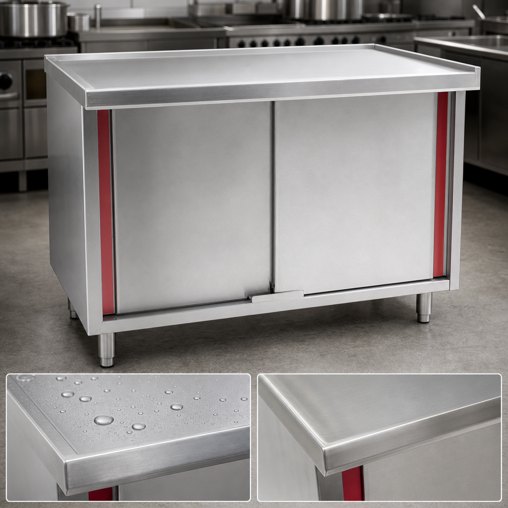 Heavy-Duty Stainless Steel Top