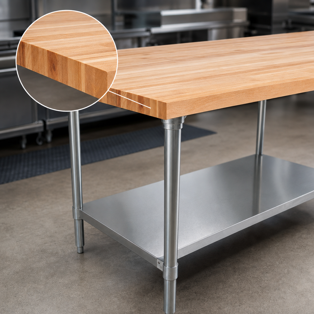 1-1/2 Inch Edge Grain Top