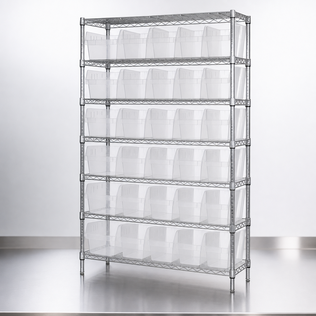 Complete Bin Shelving Package