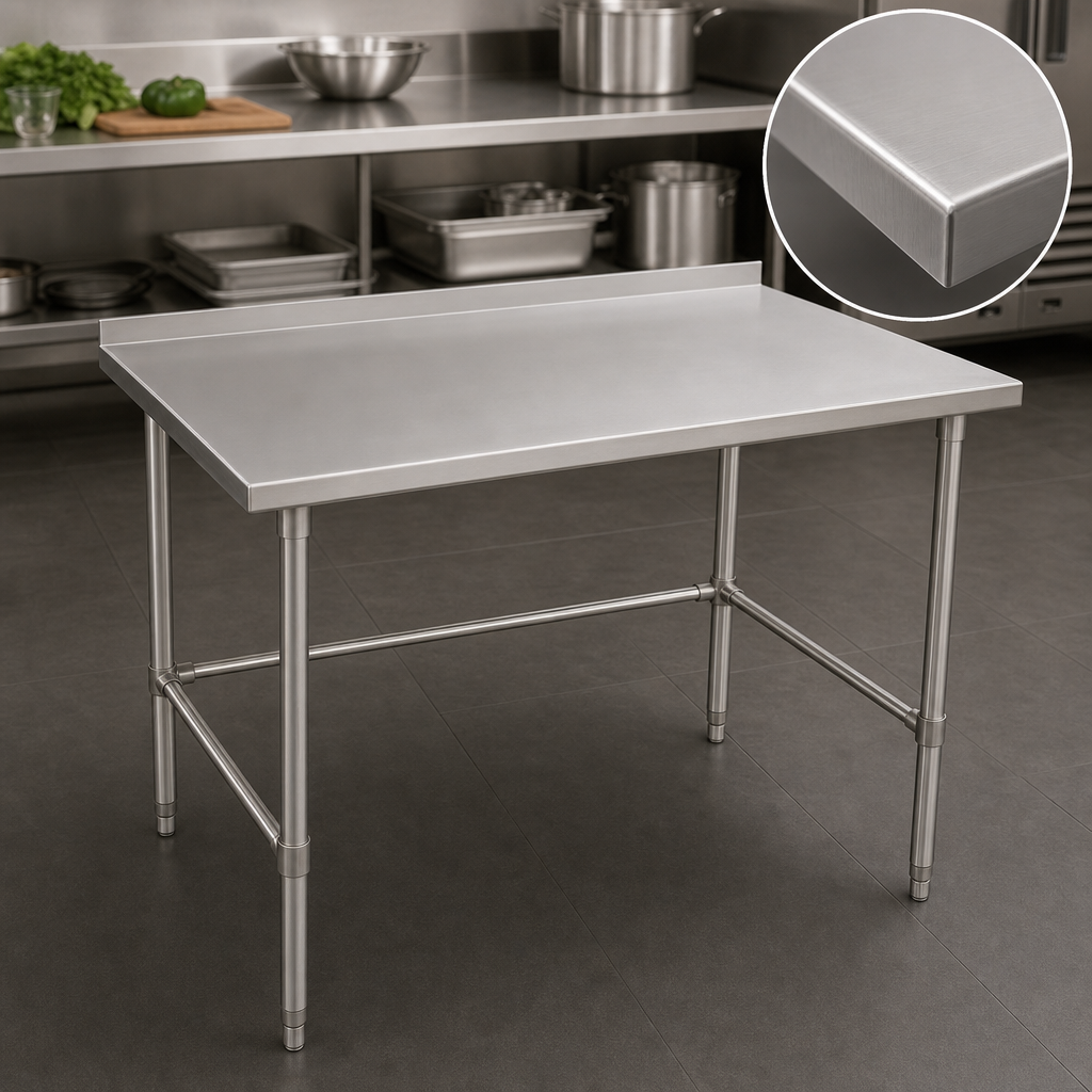 16-Gauge 300 Series Stainless Steel Top