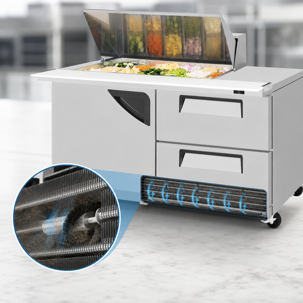 Self-Cleaning Condenser
