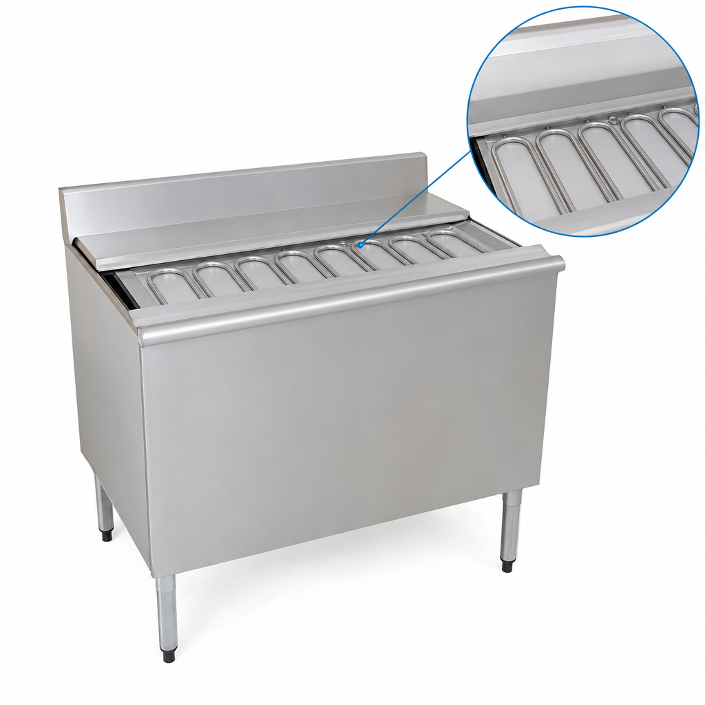 Sealed-In 7-Circuit Cold Plate