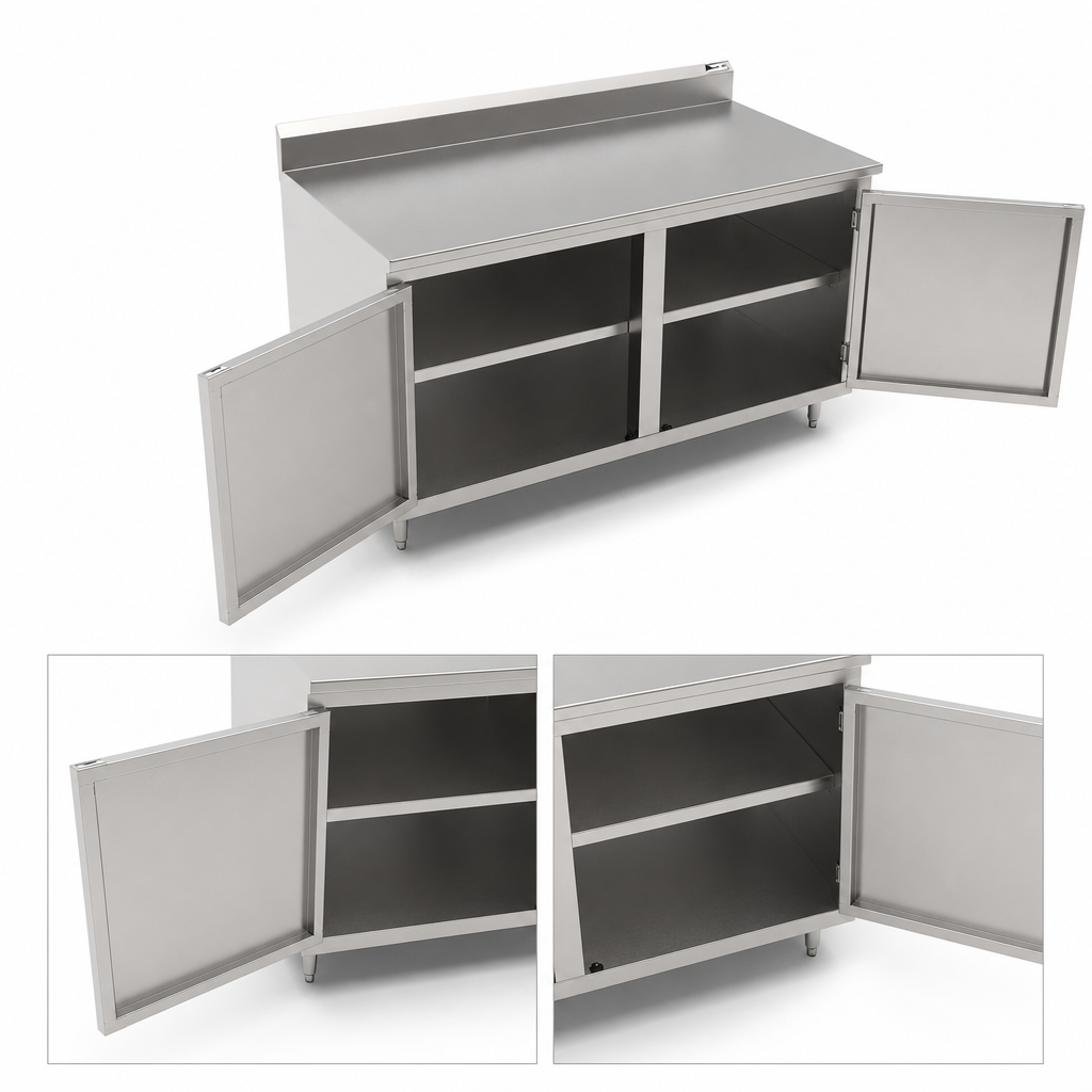 Cabinet Base with Hinged Doors