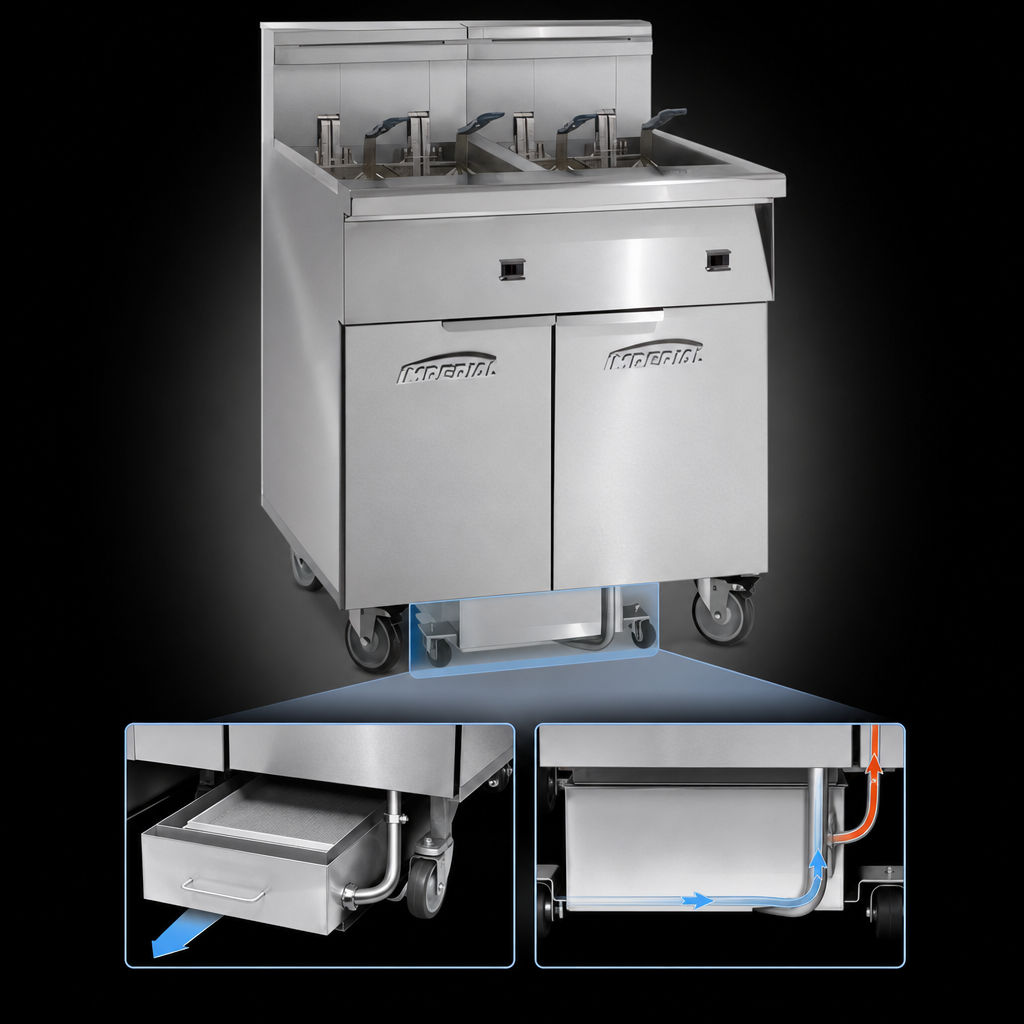 Built-In Space Saver Filter System