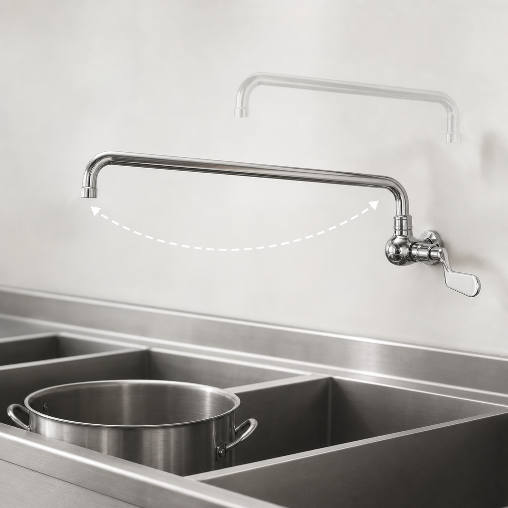12-Inch Swing/Swivel Spout