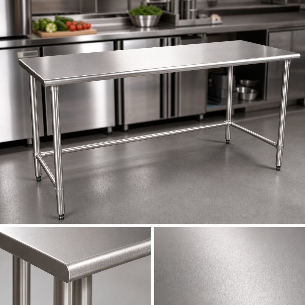 16 Gauge 300 Series Stainless Steel Top