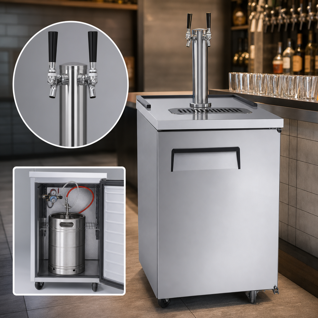 Dual Faucet Tower