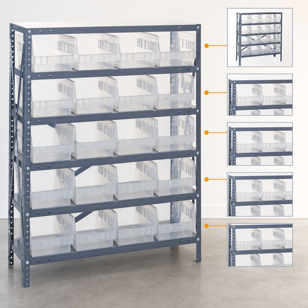Five Shelves